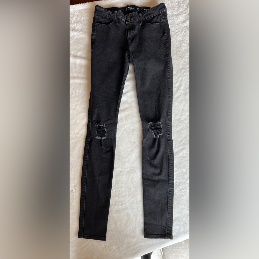Distressed Hollister jeans